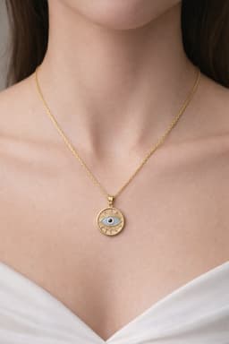 Evil Eye Necklace thumbnail 2