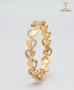 Lustre Heart Kada thumbnail 1