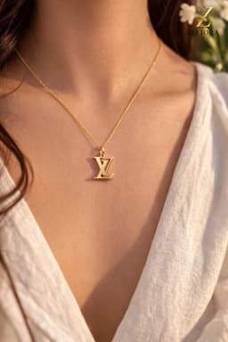Luxe Initial Charm thumbnail 2