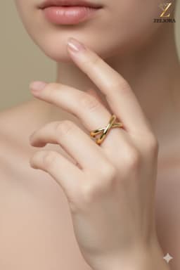 Twin Loop Ring thumbnail 2