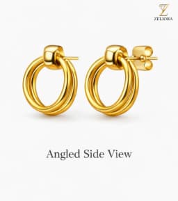 Spiral Aura Earrings thumbnail 2