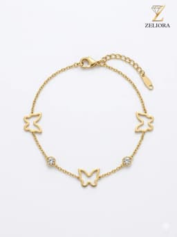 Butterfly Glow Chain Bracelet thumbnail 1