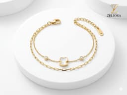 White Wing Chain Braclet thumbnail 1
