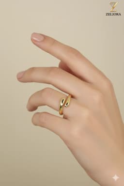 Infinity Curl Ring thumbnail 2