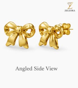 Ribbion Bow Earrings thumbnail 2