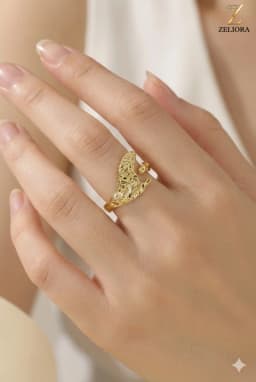 Royal Leaf Ring thumbnail 2