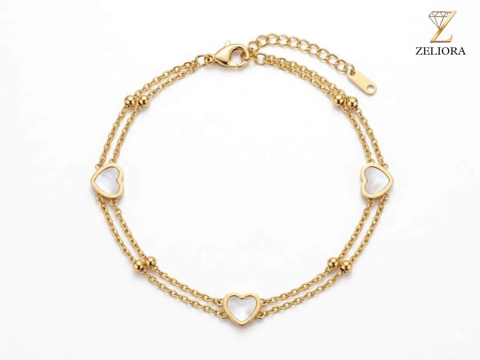 Heart Harmony Chain Braclet - Image 1