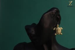 Cute Turtle Earring thumbnail 1