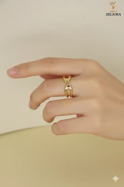 Crescent Duo Ring thumbnail 2