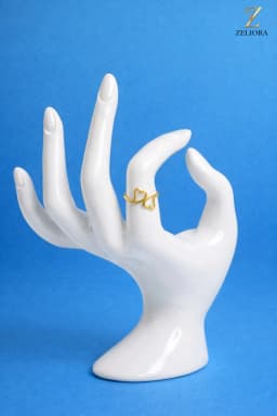 Twin Heart Ring thumbnail 2